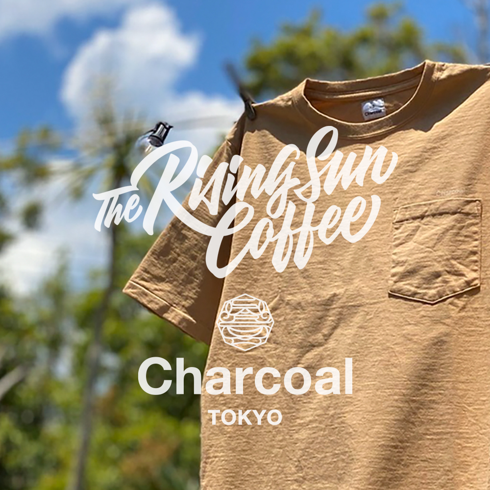 The Rising Sun Coffee × Charcoal TOKYO Special Pocket Tee発売のお知らせ