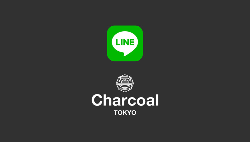 Charcoal TOKYO LINE公式アカウント 開設のお知らせ