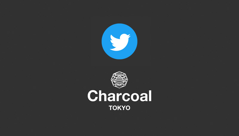 Charcoal TOKYO 公式Twitter 開設のお知らせ