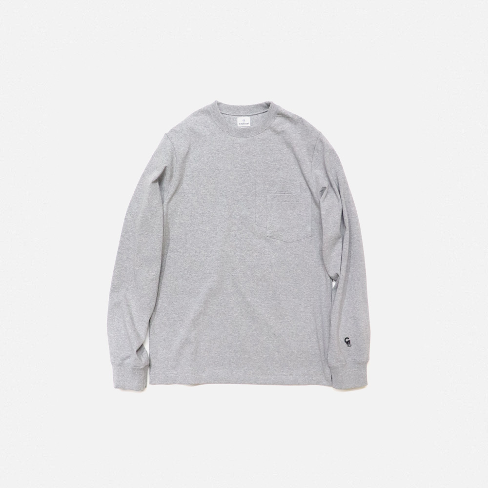 【Recommend】〈ORIGINAL Charcoal〉L-29 USA CREW WP L/S
