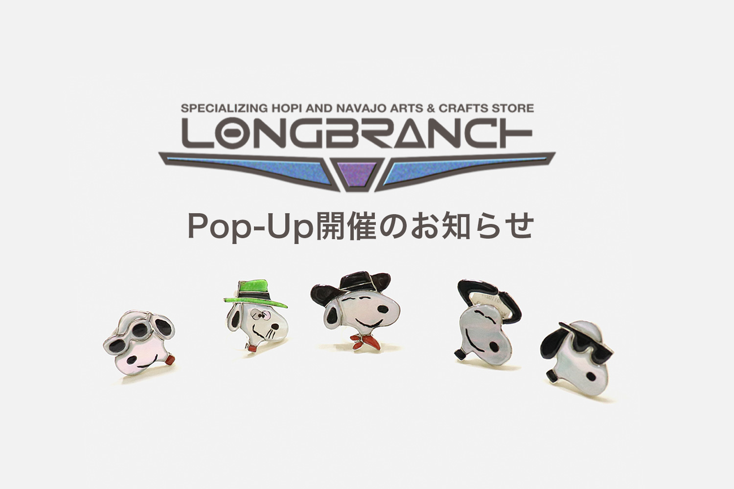 〈LONGBRANCH〉Pop-Up開催のお知らせ