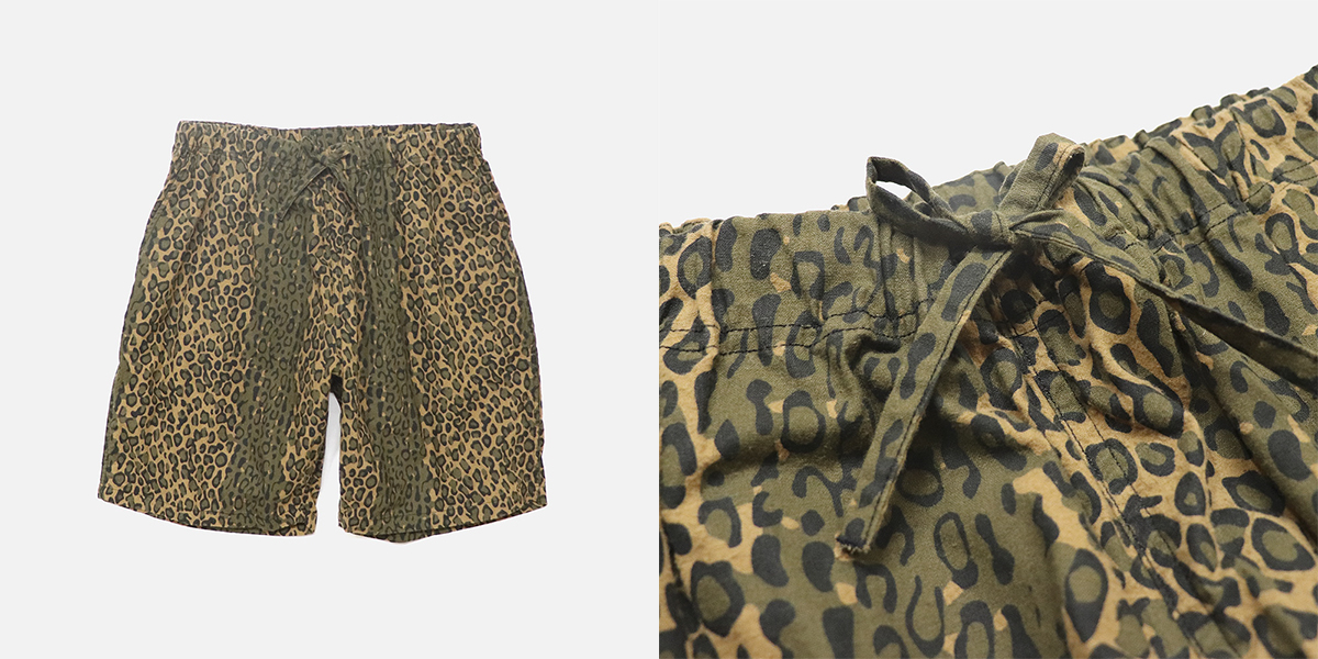 S2W8 Print String Shorts ( Leopard ) XS,S,M,Lsize ¥11,000 tax in