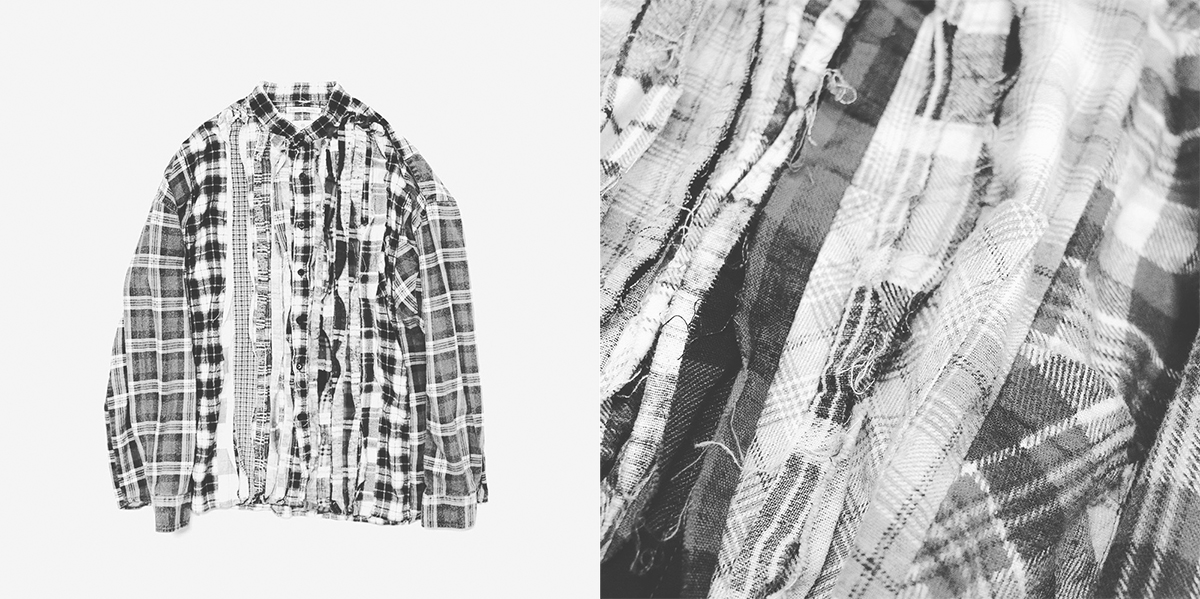 Rebuild Broad Check Ribbon Shirt ( Assort ) Free size ¥22,000 tax in