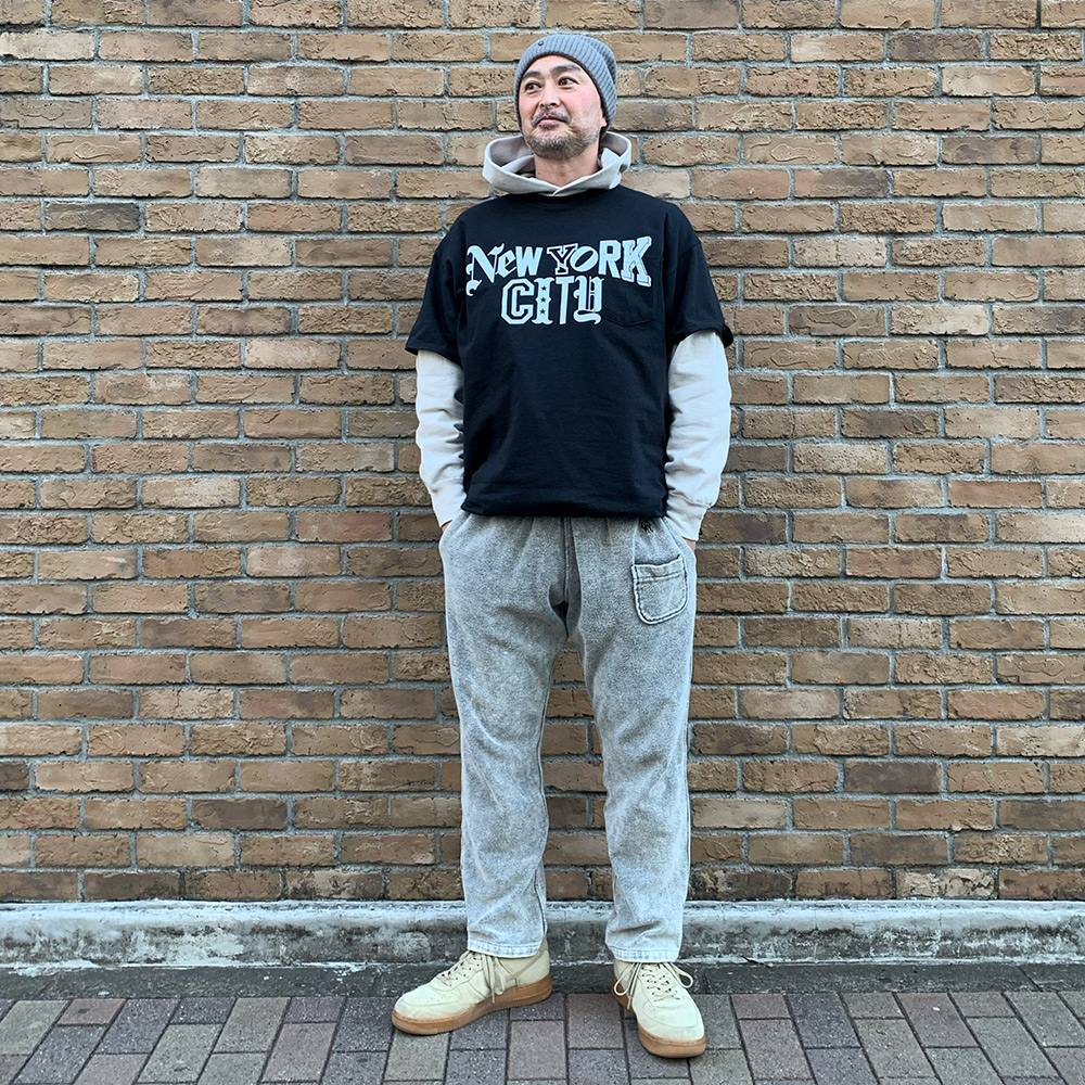 Charcoal TOKYO初登場!〈VOTE MAKE NEW CLOTHES〉別注 Pocket T