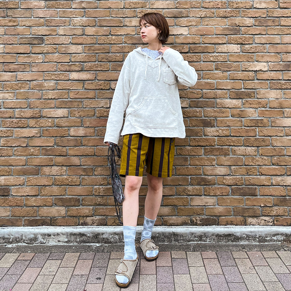 【Recommend】〈ORIGINAL Charcoal〉R/Pile Mexi Parka