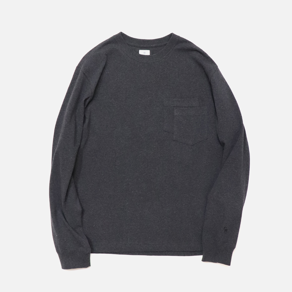 OC 29L/USA WP1 R&S L/S ¥12,100-  (Mix Charcoal)