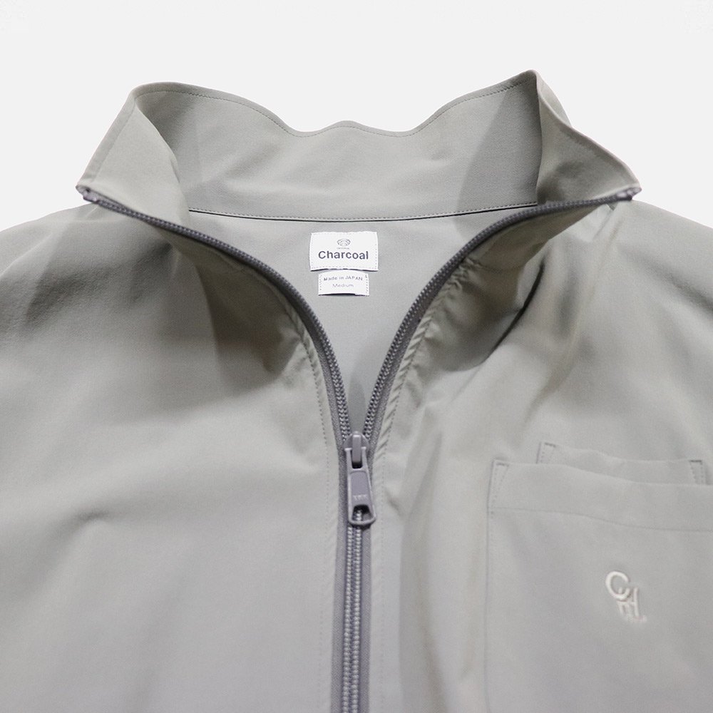【Recommend】〈ORIGINAL Charcoal〉Stretch Nylon Warm Up Jacket & Pant