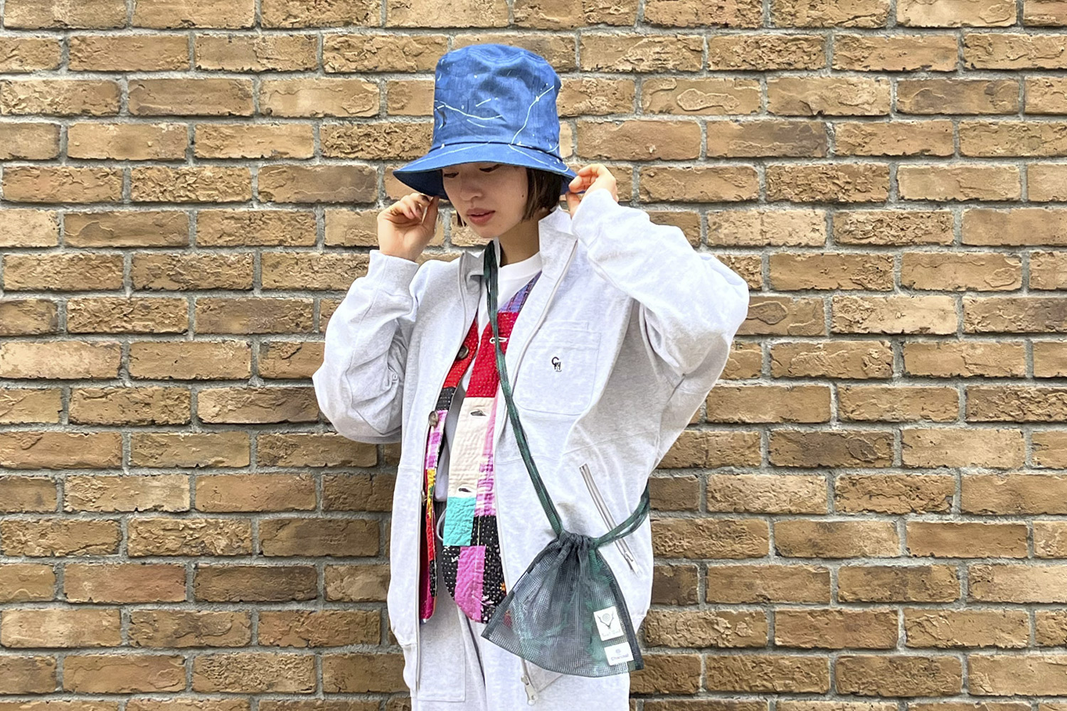 【Recommend】〈ORIGINAL Charcoal〉29L/USA Warm Up Jacket & Pant 