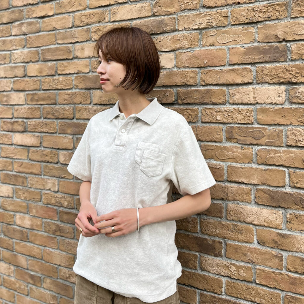 〈ORIGINAL Charcoal〉 R/Pile Polo WP1 S/S