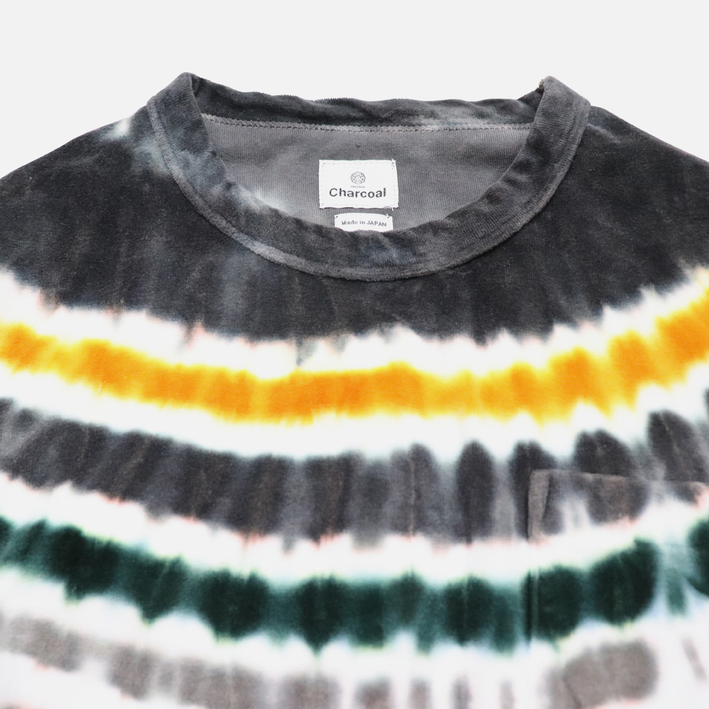 【New Arrivals】〈ORIGINAL Charcoal〉Velour Nordic Foot Pocket T