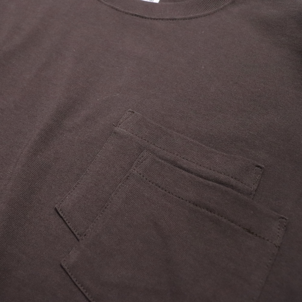 【New Arrivals】〈ORIGINAL Charcoal〉W Pocket 長袖 T 新色