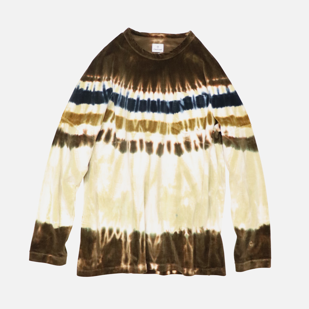 【New Arrivals】〈ORIGINAL Charcoal〉Velour Nordic Foot Pocket T