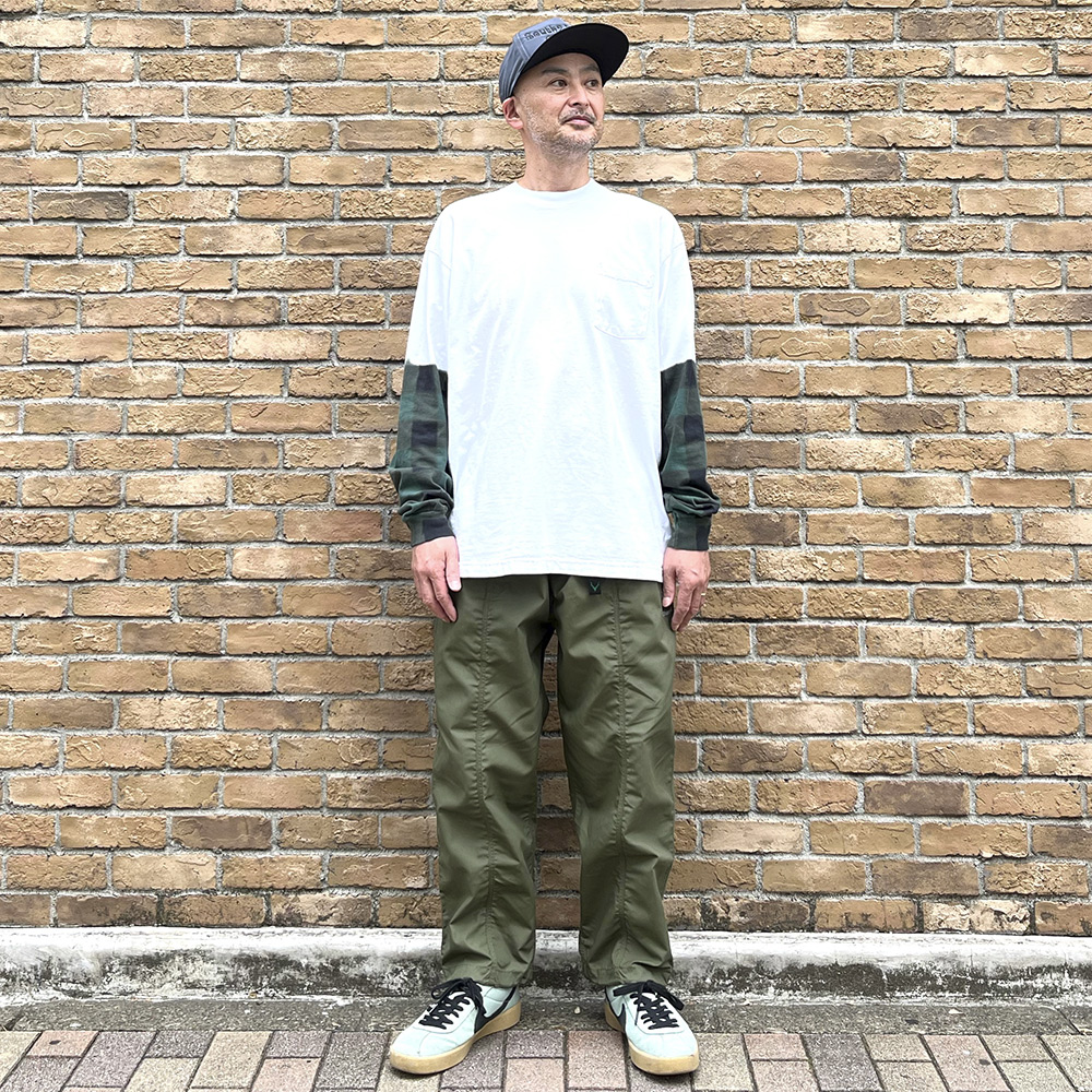 【New Arrivals】〈ORIGINAL Charcoal〉Made in U.S.A 長袖 Pocket T