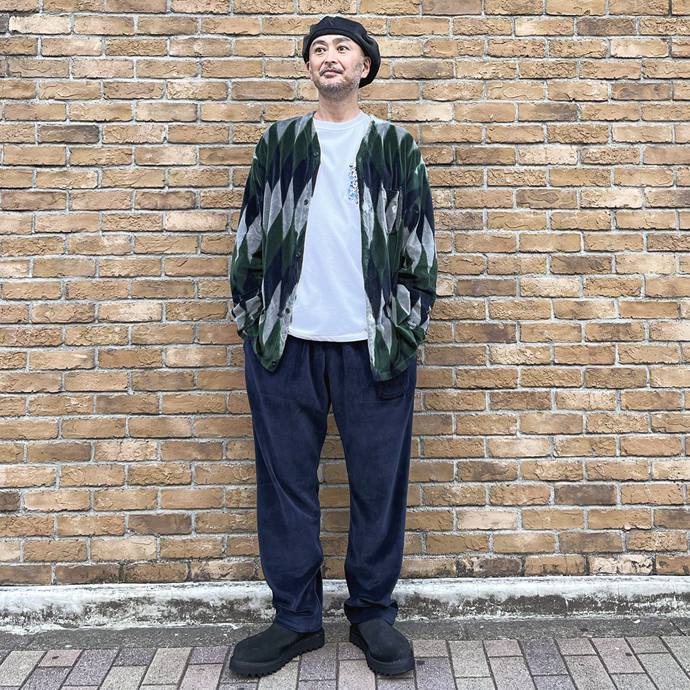 【New Arrivals】〈Bodocos（ボドコス）〉Velour 1mile Pant