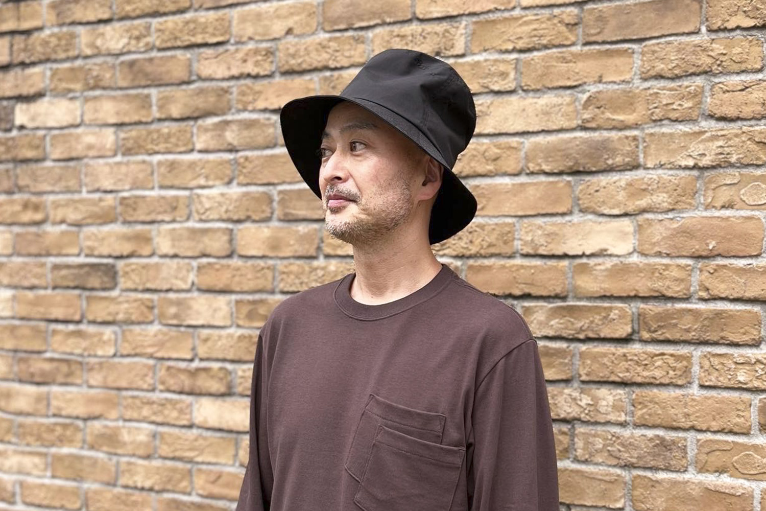 【New Arrivals】 〈ORIGINAL Charcoal〉 W Pocket 長袖 T 新色