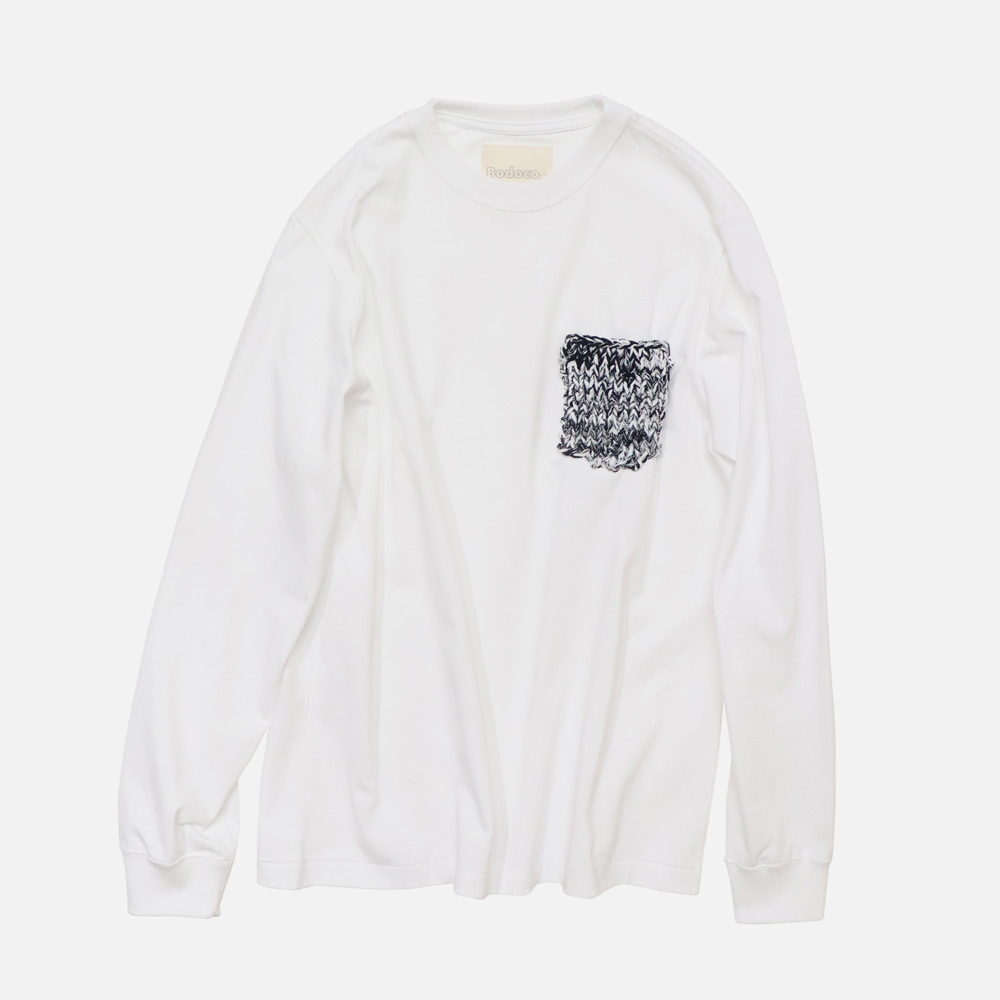 【New Arrivals】〈Bodocos(ボドコス)〉29L 裂織り Pocket T