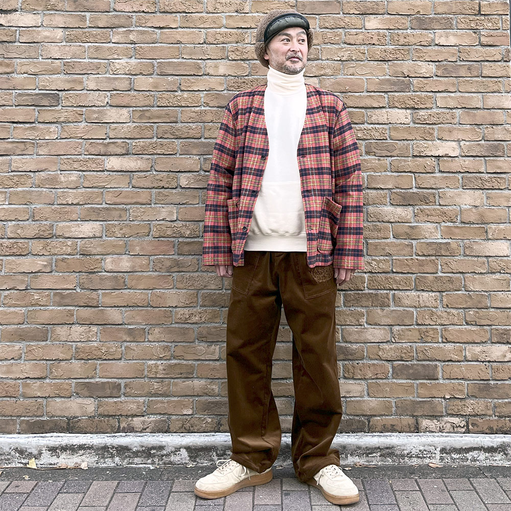 〈South2 West8(サウスツー ウエストエイト)〉別注 Nel Check C/GN Jacket