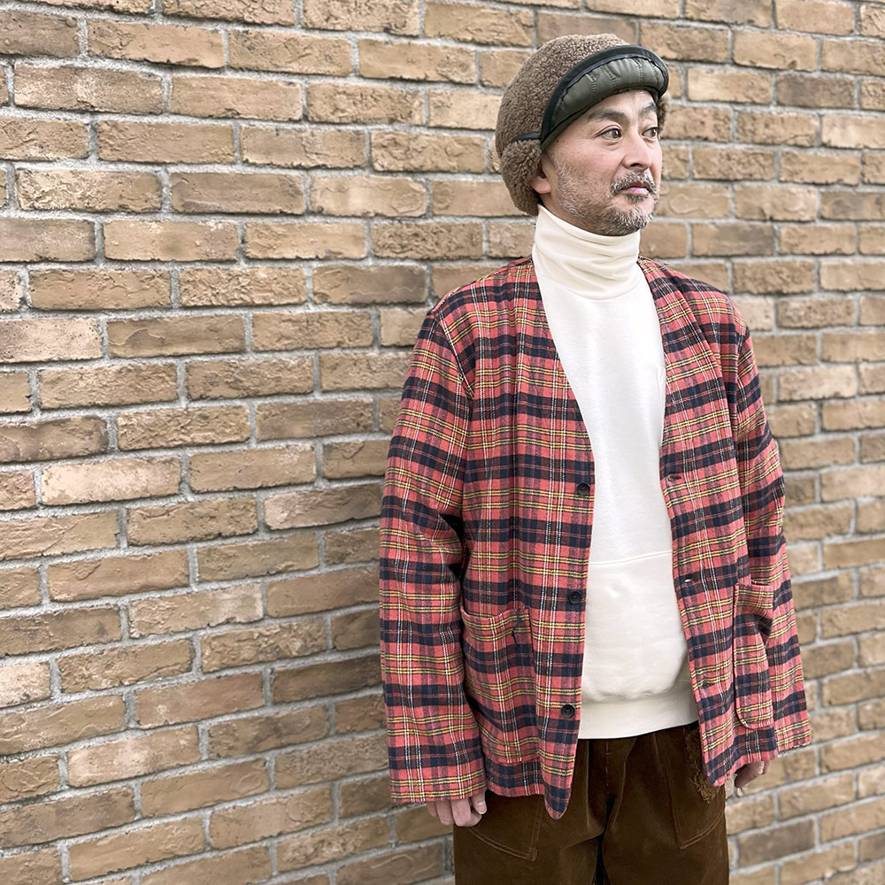 〈South2 West8(サウスツー ウエストエイト)〉別注 Nel Check C/GN Jacket