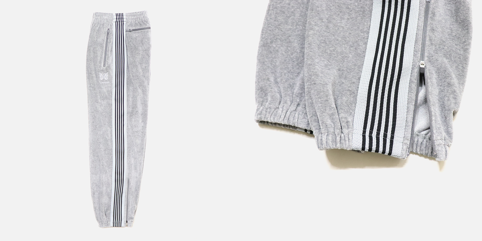 【Release】〈Needles（ニードルズ）〉別注 Velour Track Pant Narrow および Zipped 発売のお知らせ
