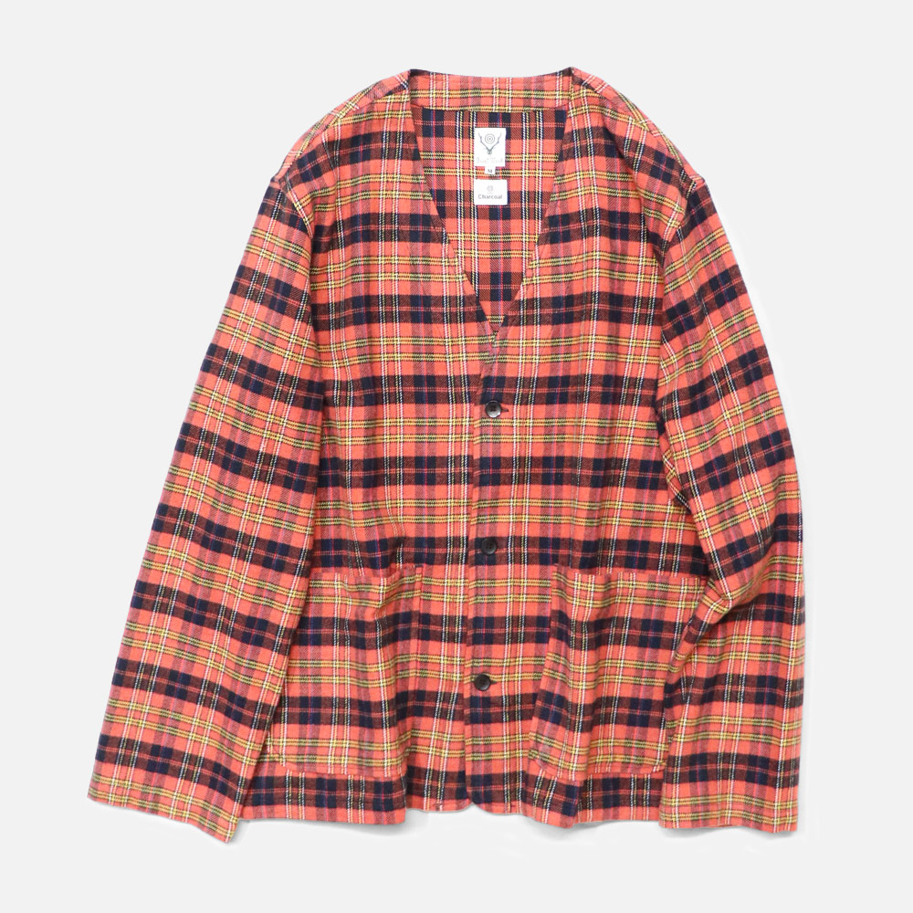 〈South2 West8(サウスツー ウエストエイト)〉別注 Nel Check C/GN Jacket