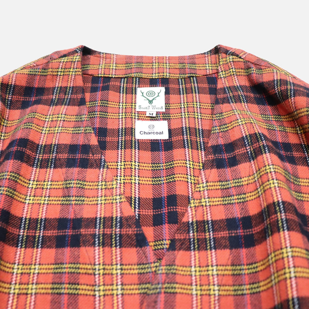 〈South2 West8(サウスツー ウエストエイト)〉別注 Nel Check C/GN Jacket