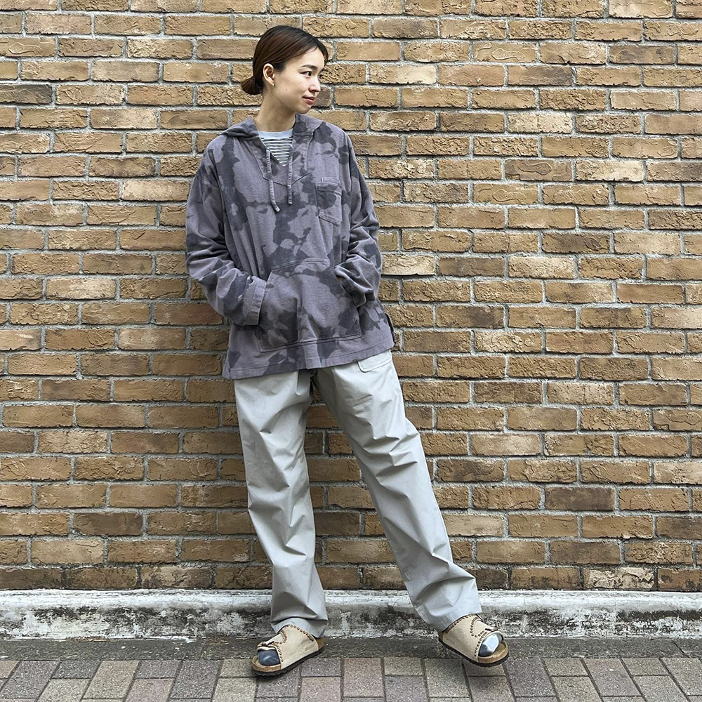 【New Arrivals】〈ORIGINAL Charcoal(オリジナル チャコール)〉Pile U-Dye Mexican Parka