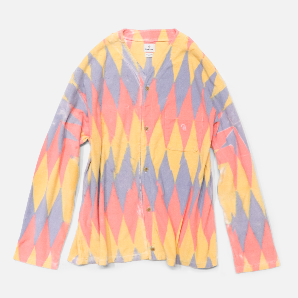 【New Arrivals】〈ORIGINAL Charcoal（オリジナル チャコール）〉Pile N-Dye Argyle C/GN