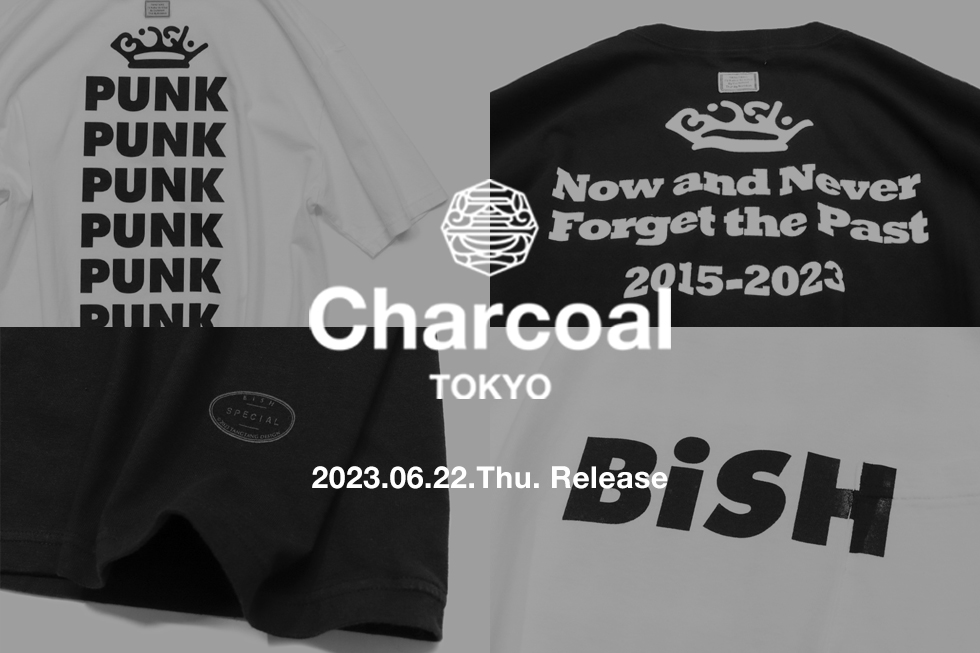 【Release】〈BiSH（ビッシュ）〉×〈TANGTANG（タンタン）〉×〈Charcoal TOKYO（チャコール トーキョー）〉スペシャルポケットTシャツ