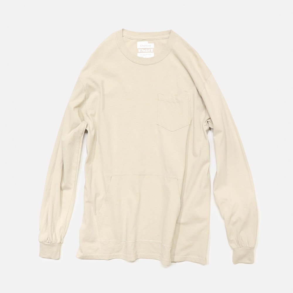 【Recommend】〈ORIGINAL Charcoal(オリジナル チャコール)〉 LozTube Kgrp L/S Pocket T