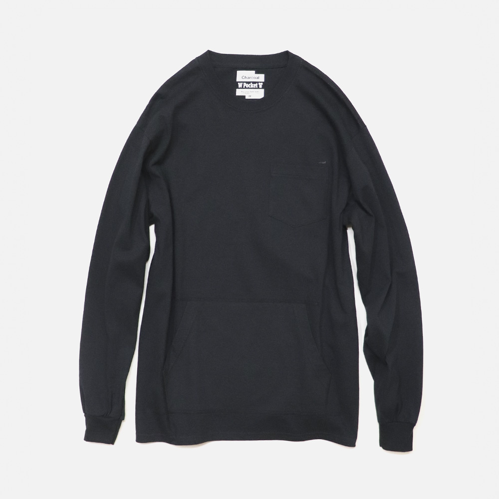 【Recommend】〈ORIGINAL Charcoal(オリジナル チャコール)〉 LozTube Kgrp L/S Pocket T