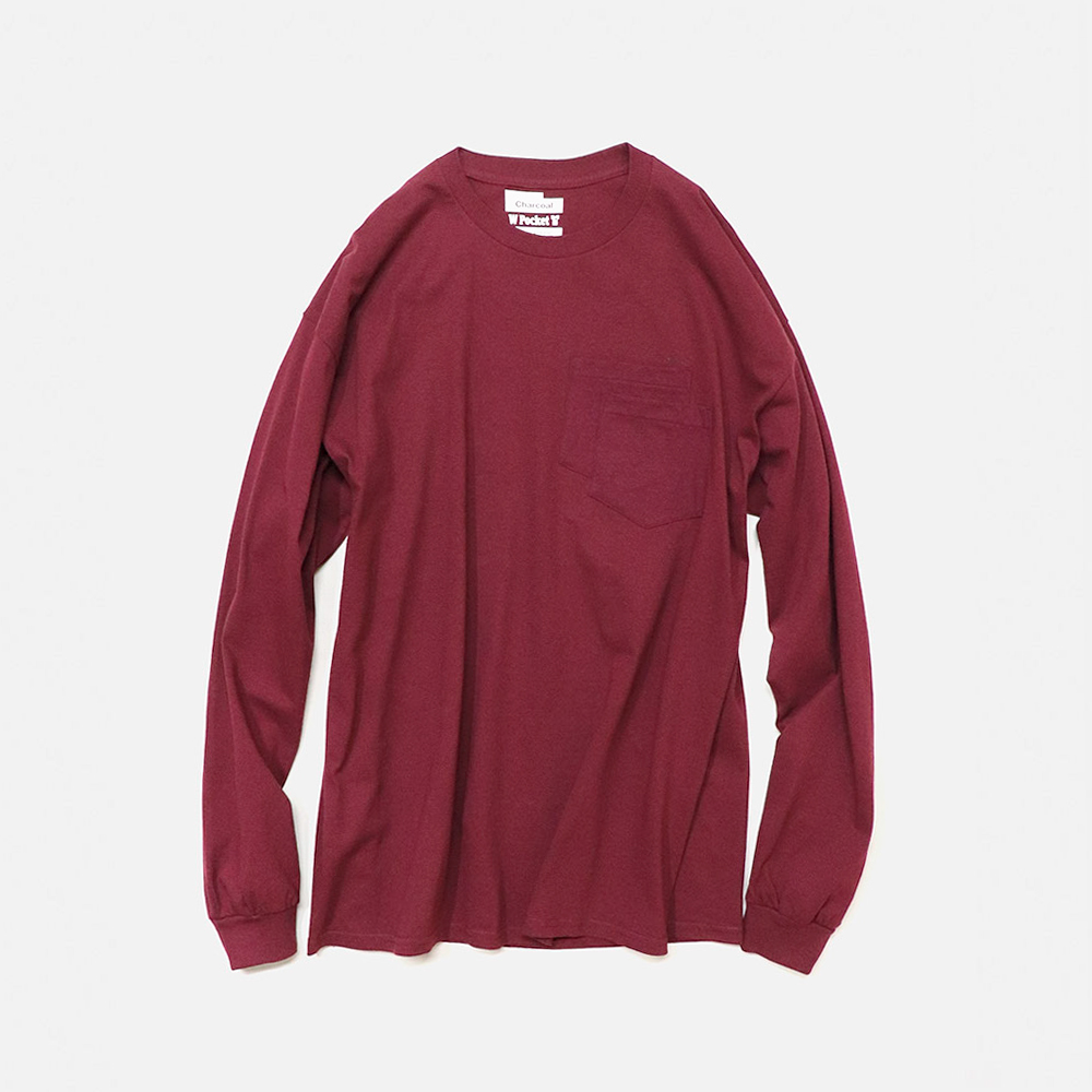 【New Arrivals】〈ORIGINAL Charcoal（オリジナル チャコール）〉Loz Tube W Pocket L/S
