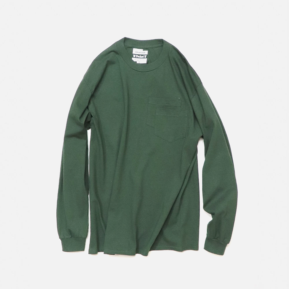 【New Arrivals】〈ORIGINAL Charcoal（オリジナル チャコール）〉Loz Tube W Pocket L/S