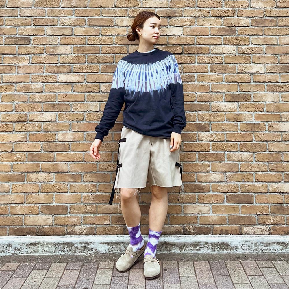【New Arrivals】〈ORIGINAL Charcoal（オリジナル チャコール）〉Loz Tube H/Dye Pocket L/S