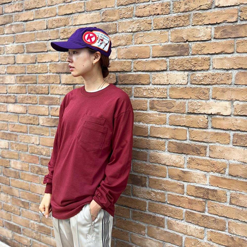 【New Arrivals】〈ORIGINAL Charcoal（オリジナル チャコール）〉Loz Tube W Pocket L/S