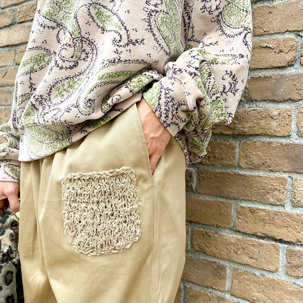 【New Arrivals】〈Bodocos（ボドコス）〉W/Point 1P 1M Pant
