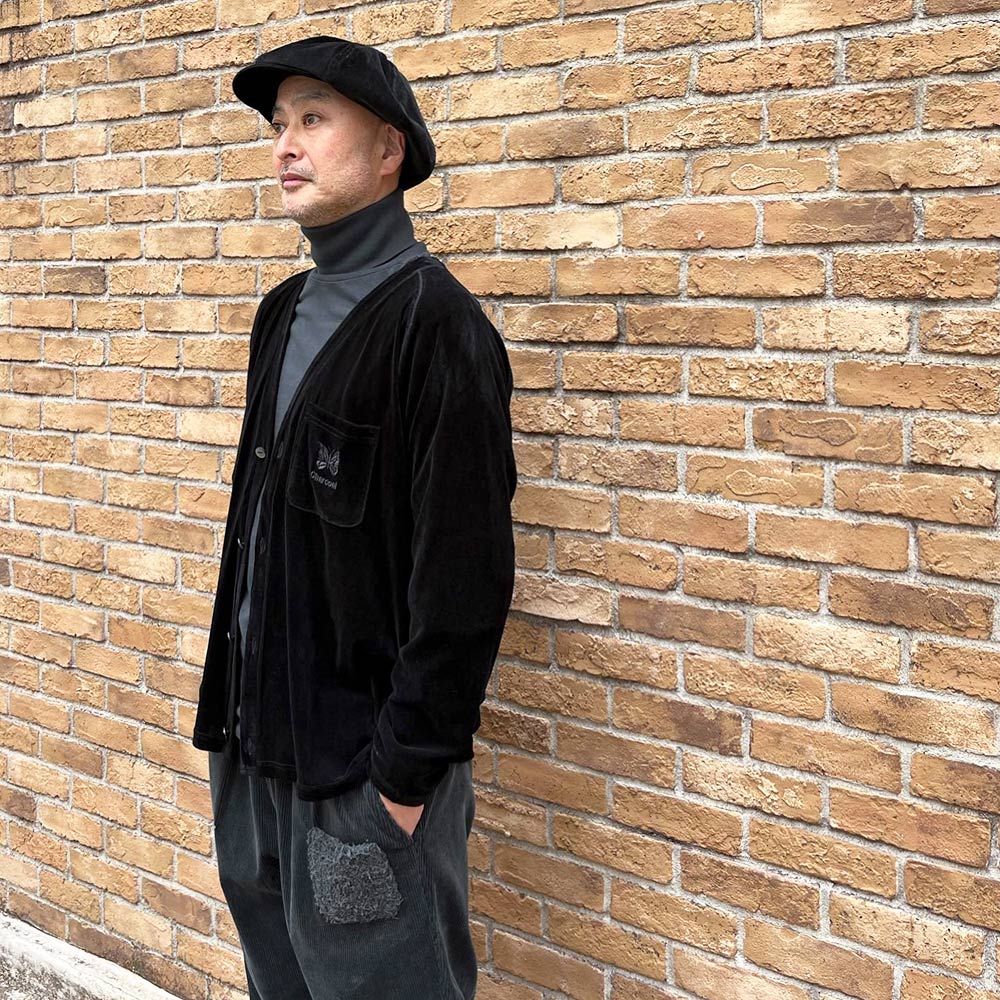 【Release】〈Needles(ニードルズ)〉別注 Nylon V/Neck Pocket Cardigan
