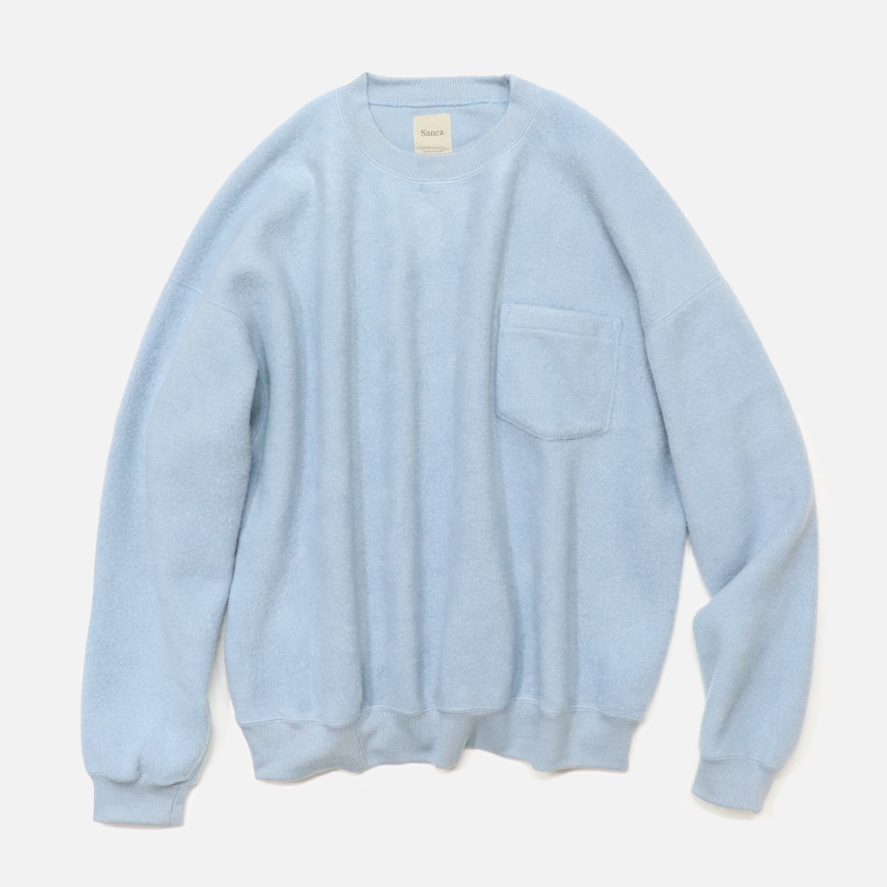 【New Arrivals】〈Sanca（サンカ）〉別注 Napping Pile Pocket Crew