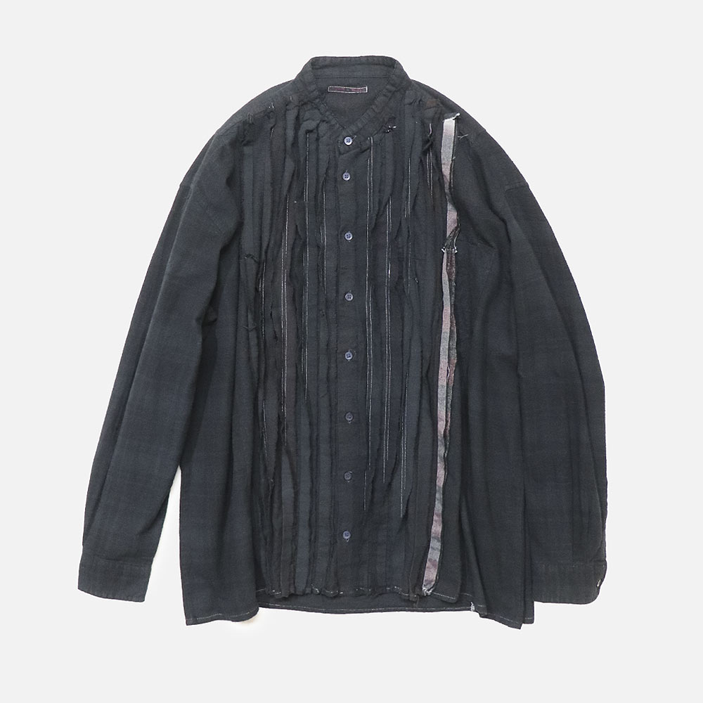 【Release】〈Rebuild By Needles(リビルド バイ ニードルズ)〉別注 Nel Check Band Shirt Over Dye