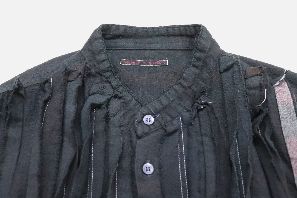 【Release】〈Rebuild By Needles（リビルド バイ ニードルズ）〉別注 Nel Check Band Shirt Over Dye