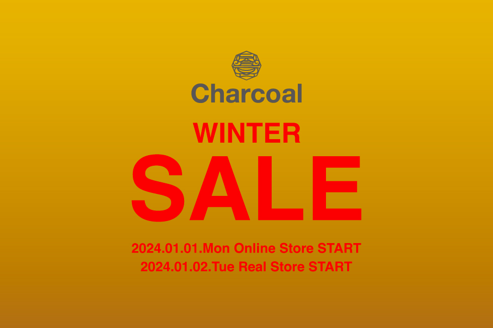 Charcoal TOKYO 2023 WINTER SALE 開催のご案内 