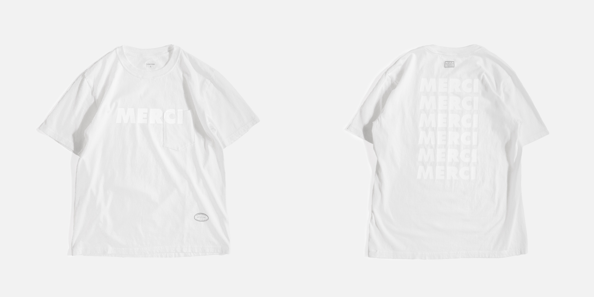 【New Arrival】〈 TANG TANG（タンタン）〉別注 MERCI SP T